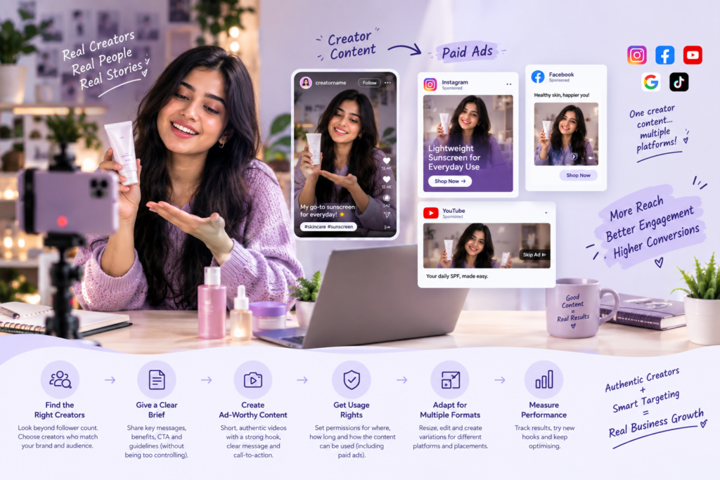 creator-led advertising in India